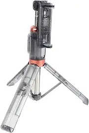 ZUNOXAZ Tripod Selfie Stick with Remote Portable Cell Phone Tripod Stand for Live Streaming Stable Shots Compatibility Antishake Technology for Imaging