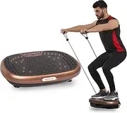 Lifelong Crazyfit Vibration Plate Massager Machine for Home & Gym Workout for Full Body, Weight Loss,Muscle Toning, Pain Relief, Flexibility, Calorie Burning,Comes with 5 Program Modes & Remote