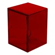 Ultra Pro Eclipse 100+ 2-Piece Deck Box Apple Red