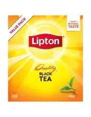 Lipton Tea Bags Quality Black 400g 200 Pack x 1