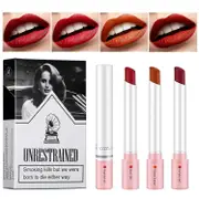 Lana Del Rey Lipstick Cigarettes Glossy 4 Colors Tint Stain Set, Little Smoke Tube
