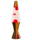 Spencer's 17 Inch Unfinished Business Lava Lamp | Black and Yellow Bloody Bas...