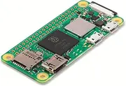Raspberry Pi Zero 2 W ARM 64-bit Cortex-A53 CPU, 512MB SDRAM, 2.4GHz 802.11 b/g/n Wireless LAN, Bluetooth, BLE, Composite Video and Reset pins via Solder Test Points [SC1146]