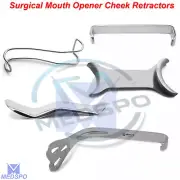 Orthodontic Retractors Weider Cheek Tongue & Lip Mouth Opener Surgical Retractor