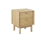 Kyoto Oak 2 DRAWER NIGHTSTAND American White Oak solid - Brand New