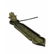 Incense Burner - Hamsa Hand Boat