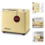 20-IN-1 Bread Maker, Dual Heater 2LB Bread Machine BPA-Free Material & Nonsti...