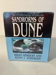 SANDWORMS OF DUNE Brian Herbert & Kevin Anderson AUDIOBOOK CD Sealed