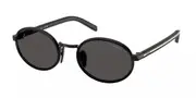 Prada PR B56S AAV08Z Men's Sunglasses Black Size 52