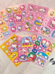 Hello Kitty Sanrio Sticker not for sale Seal various seasonsSet Japan Yukata etc