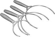 Beat-Clamp/Holder Holder Made of Stainless Steel, Comfortable Handle, Modern Design, Suitable for Large and Heavy Dishes, Practical and Versatile, for Home Kitchen, Bar and Restaurant