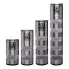 2 In 1 Salt Pepper Ginder Stainless Steel Manual Spice Mill for Outdoor Barbecue