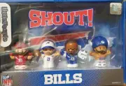 Fisher Price Buffalo Bills Little People 2023/2024 New in Box Allen Knox Miller