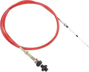 1 PC 5.56meter Throttle Cable Controller Motor Line,Excavator Manual Control Kit, Button Accelerator Cable Throttle Cable,Heavy Equipment Parts Accessory for Mixer Truck
