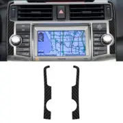2Pcs Carbon Fiber Navigation System Side Cover Trim For Toyota 4Runner 2010-13