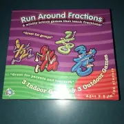 Run Around Fractions - Maths Mathematics Game For Kids - New In Box - Help Kids