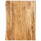 vidaXL Table Top Solid Acacia Wood 80x(50-60)x2.5 cm BMG