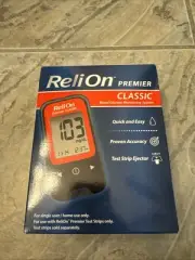 ReliOn Premier Blood Glucose Monitoring System, CLASSIC - BRAND NEW SEALED