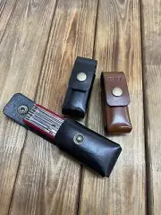 Leather Sheath with Belt Loop for Victorinox Swiss Army Knife 91-93mm