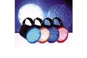 Set of 4 LED Disco Strobe Light Party Light RGBY