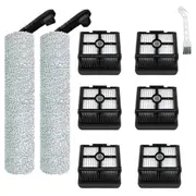 For H12 Pro / H12 Plus/H12 Core Vacuum Cleaner Soft Roller Main Brush Hepa Filter Replacement Accessories