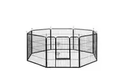 Dog Playpen - Heavy Duty 8 Panel Enclosure