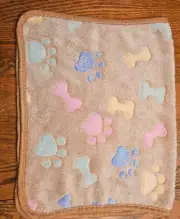 Pet Blankets - 6 small, thin, soft and warm cat and/or dog blankets - 23" x 13"