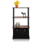 Furinno Turn-N-Tube Go Green Multipurpose Storage Rack Shelving Unit With Bins