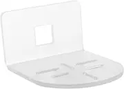 KOMBIUDA 1 Set Wall Mount Floating Shelf Transparent Camera Holder No Drilling Security Camera Bracket for Living Room Bedroom Stable Design for Easy Installation