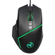 A876 Wired Mouseful Synchronous Light Emission 6400Dpi Adjustable Light Gaming Mouse