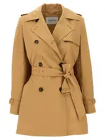 [Max Mara] Max Mara-Landa Trench E Impermeabili Marrone-Donna 40IT