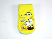NEW 6 PAIRS BOYS GIRLS SPONGEBOB SQUAREPANT NON SKID SOCKS SIZE 18-24M NS5