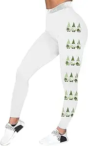 [Generic] St. Patrick's Day Leggings Running Pants Funny Graphic Print High Waist Soft Irish Tights St Patricks Day Yoga Pants