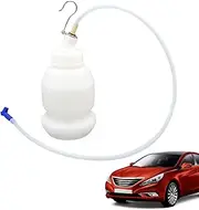 Zunishaone Goiter Brake Fluid - Bottle, Elastic Hose | 1L Vent Bottle for Automatic Oil Change, Tool for Cars, Trucks, Brake Systems