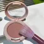 Face Blusher Palette Waterproof Matte Long Lasting Lightweight Blush X1T4