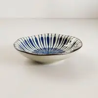 在飛比找momo購物網優惠-【Daylight】日式滴水陶瓷系列-11.5cm荷口淺碟(