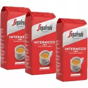 3 Pack Segafredo INTERMEZZO - Coffee Beans 3 x 1kg/ 35.27 oz