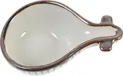 Ciieeo Ceramic Snack Dish Decorative Appetizer Serving Plate Dipping Tray for Sauces Sauce Bowls for Home Restaurant Use for Sharing Condiments and Snacks