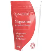 Amazing Oils Magnesium Active Bath Flakes