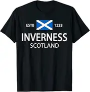 [VidiAmazing] Scotland Flag - Scottish Ancestry - Inverness Funny Scotland ds1429 T-Shirt