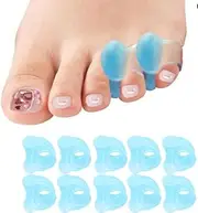 Skeerthy Gel Small Toe Separator, 8 Pieces Pinky Toe Spacers, Little Toe Cushions for Preventing Rubbing & Relieve Pressure