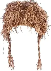 [DEARMAMY] Lion Boys and Girls Hat Handmade Woolen Baby Hat Toddler Hat Fashionable Photo Accessory Khaki