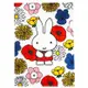 【震撼精品百貨】米菲兔/米飛兔_Miffy~日本米菲兔 MIFFY A4文件夾-花卉*17889