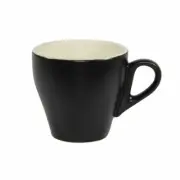 6 x Brew-Smoke/White Matt Long Black Cup 220Ml | Bnb Supplies