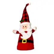 Collapsible Santa Clause Christmas Tree Topper Mantel Floor Decoration NIP