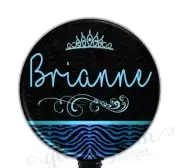 Princess Badge Reel, Personalized Retractable Badge Holder Reel GG4381