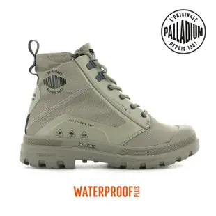 【Palladium】PAMPA X TECH WP+米其林科技聯名橘標防水靴-中性-沙漠色(77040-297)