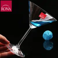 在飛比找蝦皮購物優惠-茶道 捷克 rona 水晶 個性 三角杯 雞尾酒杯 馬天尼杯