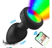 anal APP Remote vibe anus Plug Multi Frequency vibrating but Butt lubricant 63
