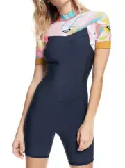 ROXY Women's 2/2 SYNCRO BZ S/S Spring Suit - XSMY - Size 4 - NWT